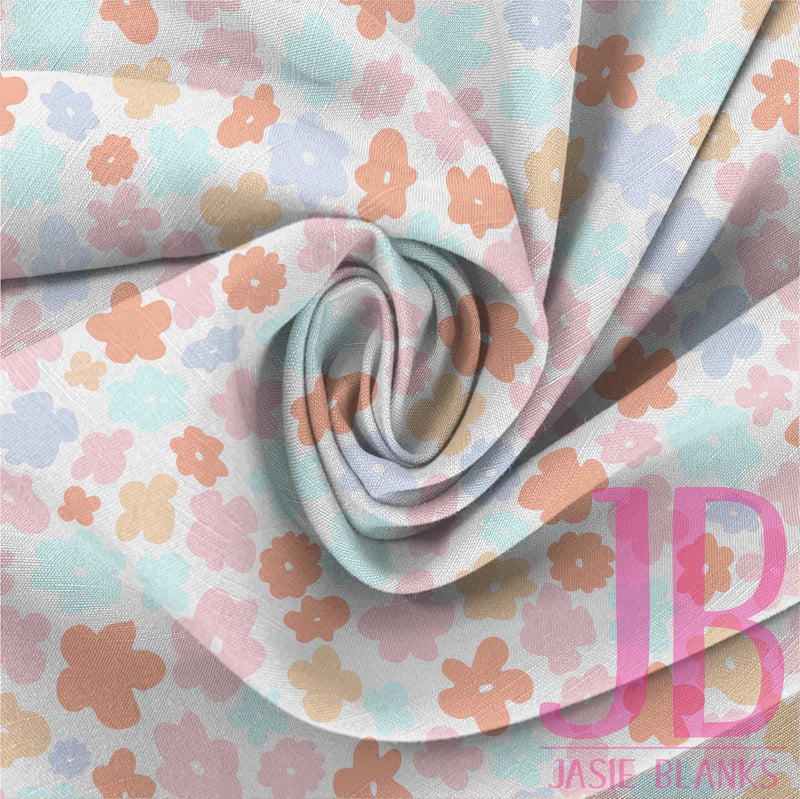 Pastel Floral Fabric