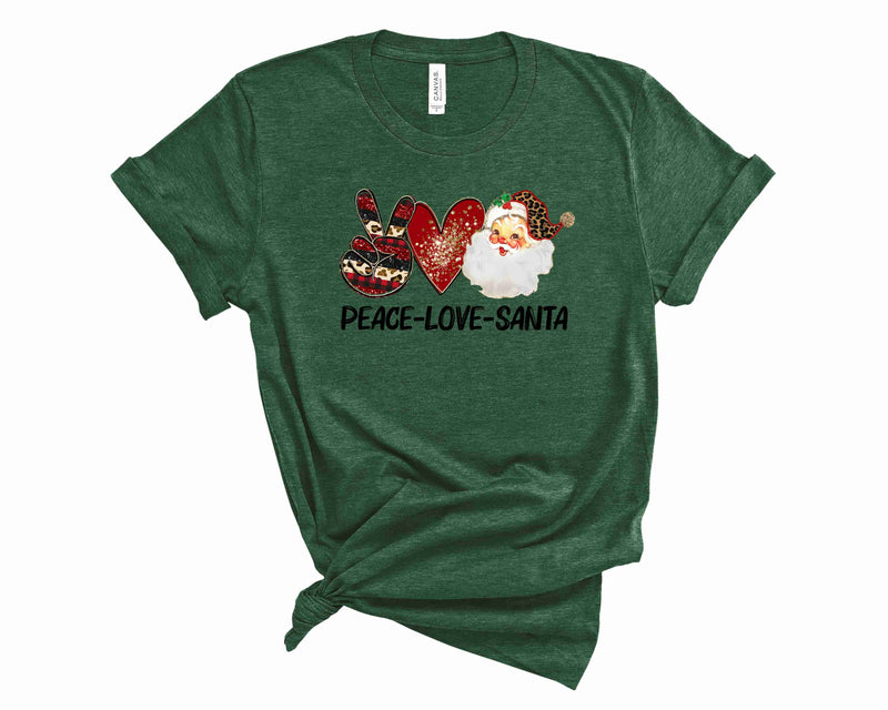 Peace Love Santa 2 - Graphic Tee