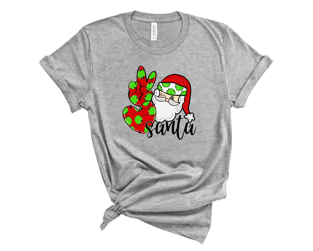 Peace love Santa green - Transfer