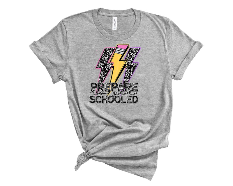 Prepare to be Schooled Bolt - Graphic Tee