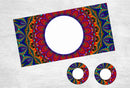 Rainbow Circular Mosaic Car Kit