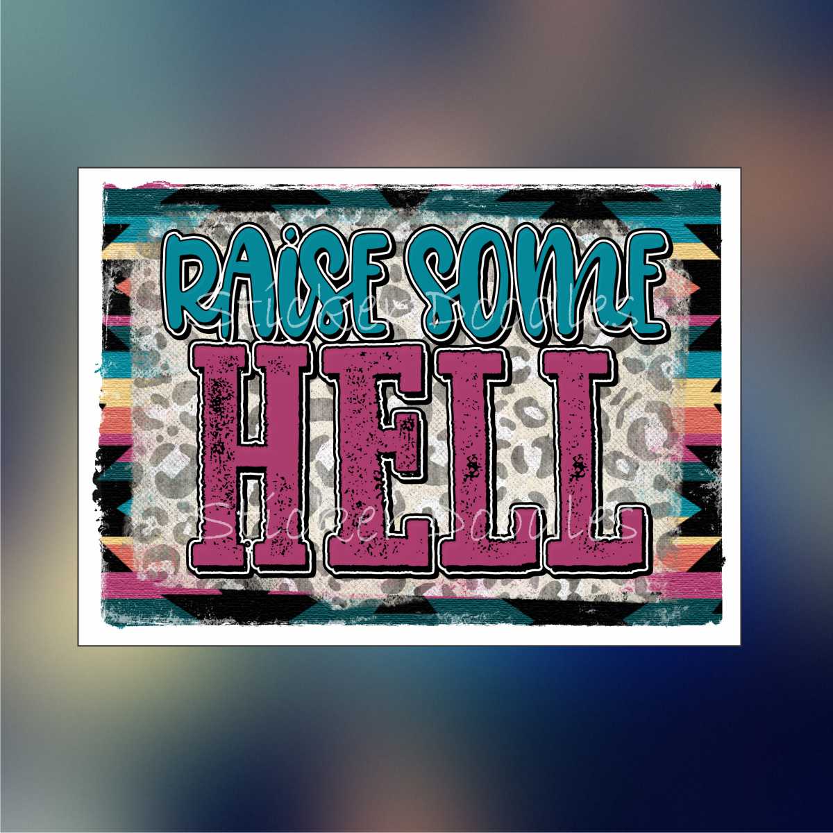 Raise some hell - Sticker