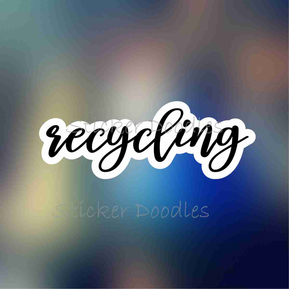 Recycling - Sticker