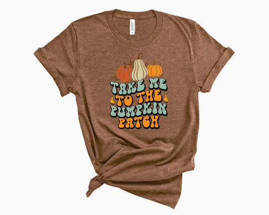 Retro Take Me To The Pumpkin Patch- Transfer