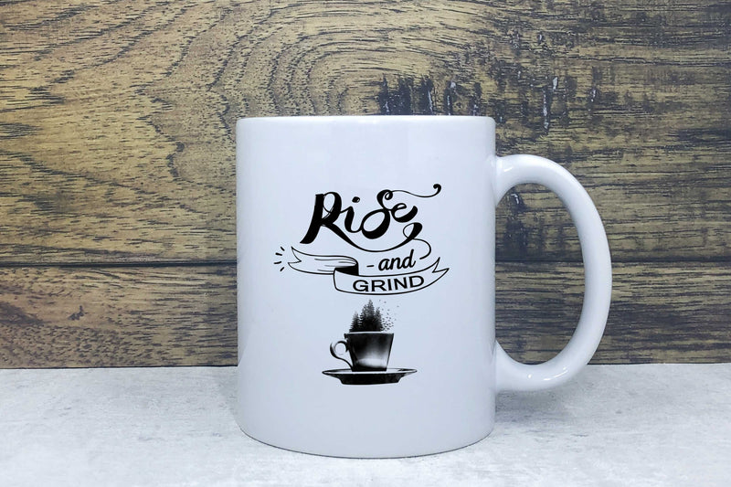 Ceramic Mug - Rise and Grind