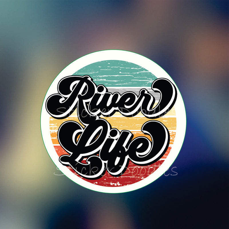 River Life - Sticker
