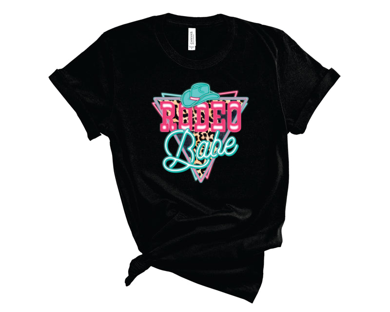 Rodeo Babe Neon Lights - Graphic Tee