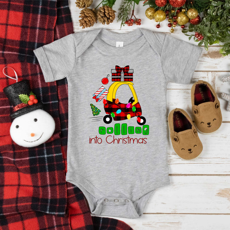 Rolling into Christmas - Graphic Tee
