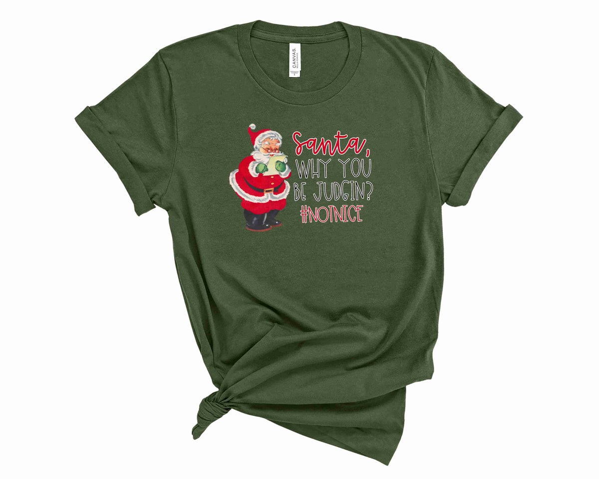 Santa Why You Be Judging - Transfer
