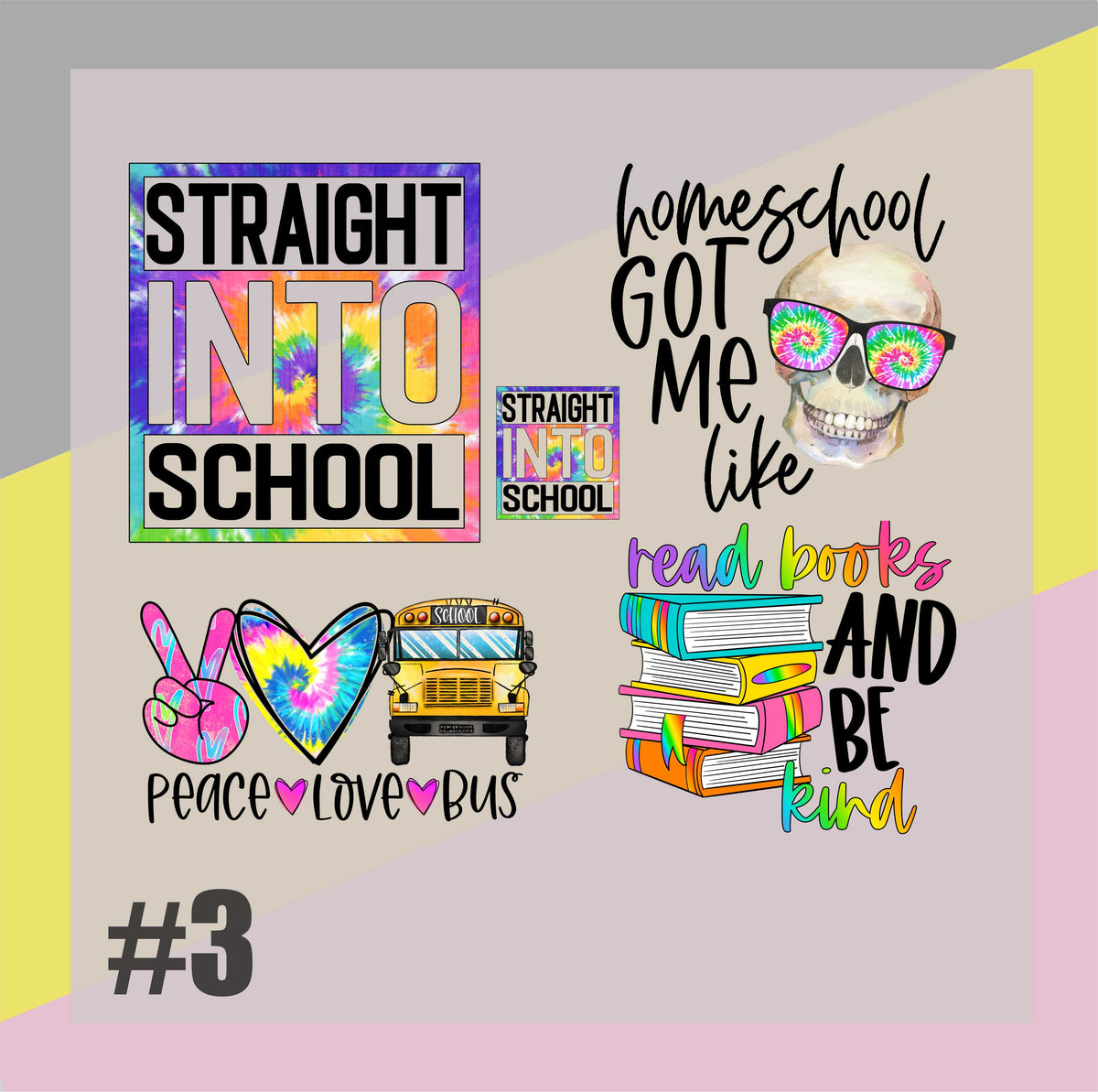 School Gang Sheet #3
