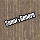 Senor Y Senora Photo Prop