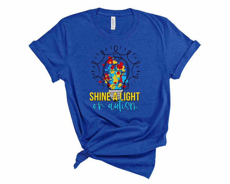 Shine a light on Autism - Graphic Tee