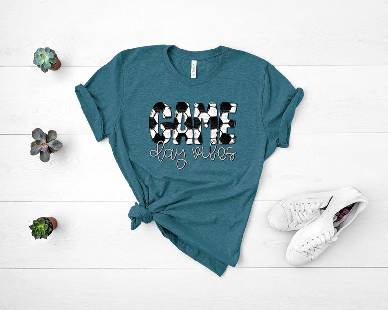 Soccer Game day vibes - Graphic Tee