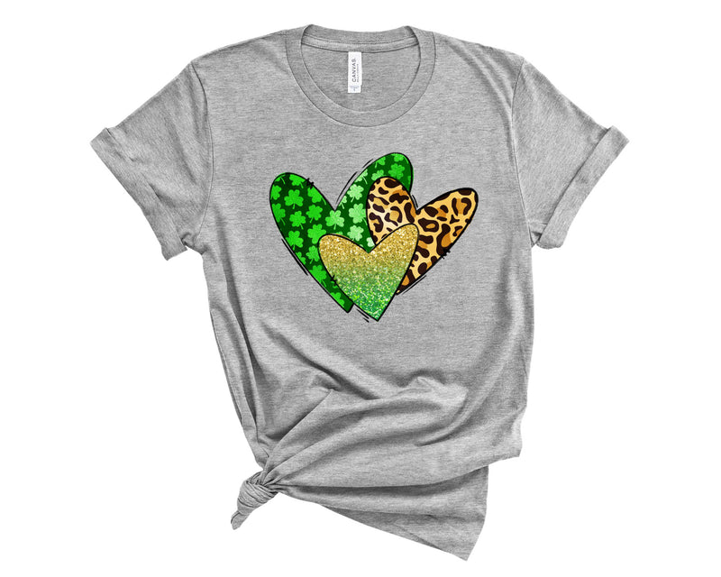 St. Pattys Hearts - Graphic Tee