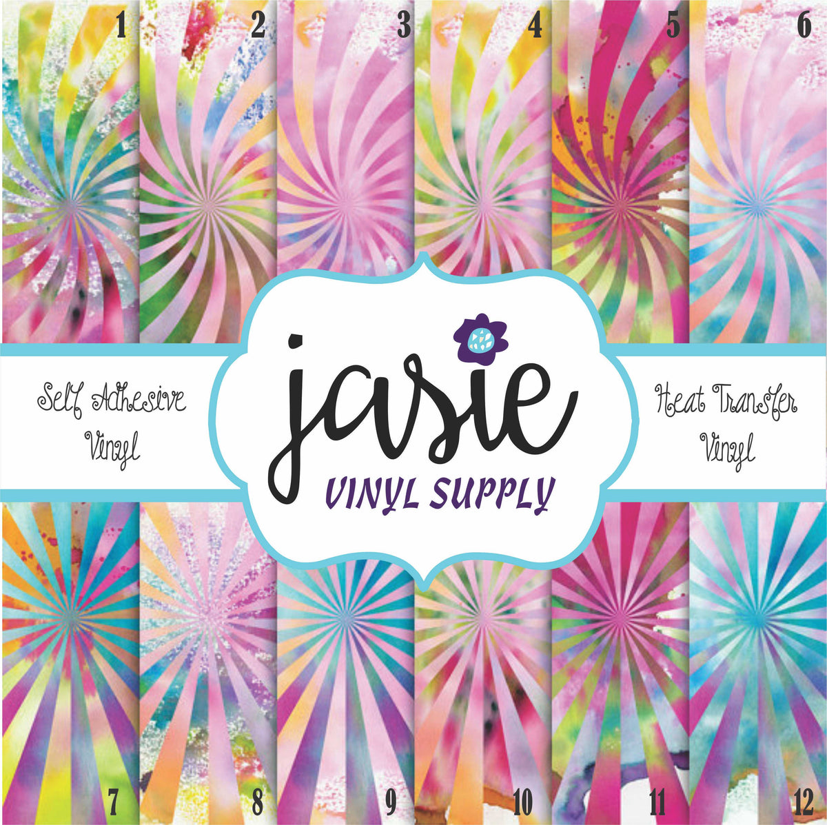 Starburst Printed Vinyl