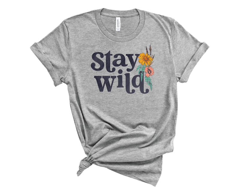 Stay Wild Wildflowers - Graphic Tee