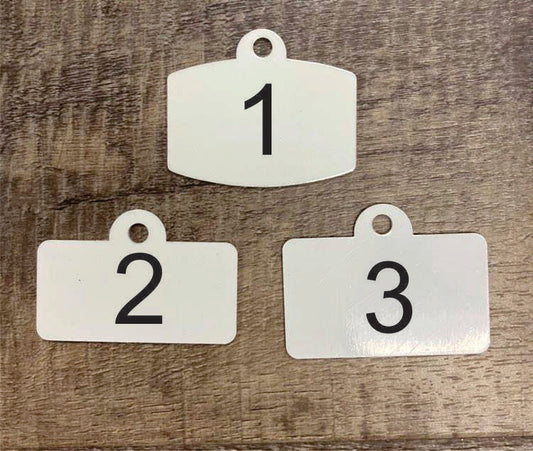 Sublimation Dual Sided Keychain