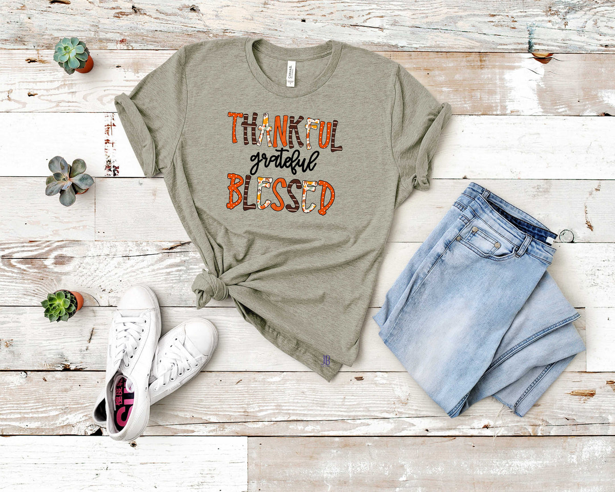 Thankful Grateful Blessed - Transfer
