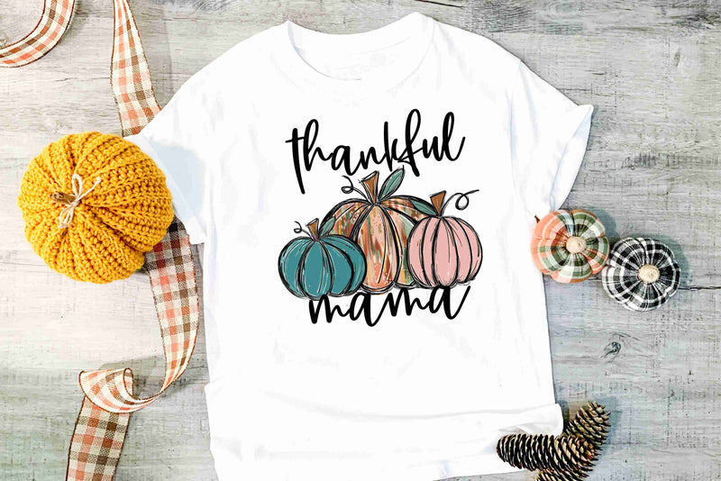 Thankful Mama pumpkins- Transfer