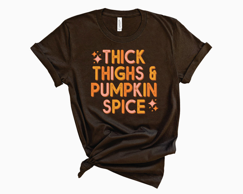 Thick Thighs & Pumpkin Spice- Transfer