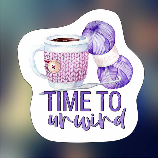 Time to unwind 1 - Sticker