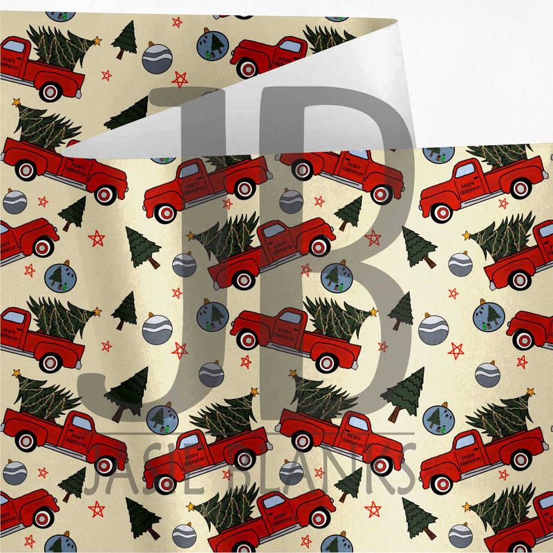 Holiday Trucks Wrapping Paper