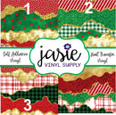 Christmas Texture Printed Vinyl