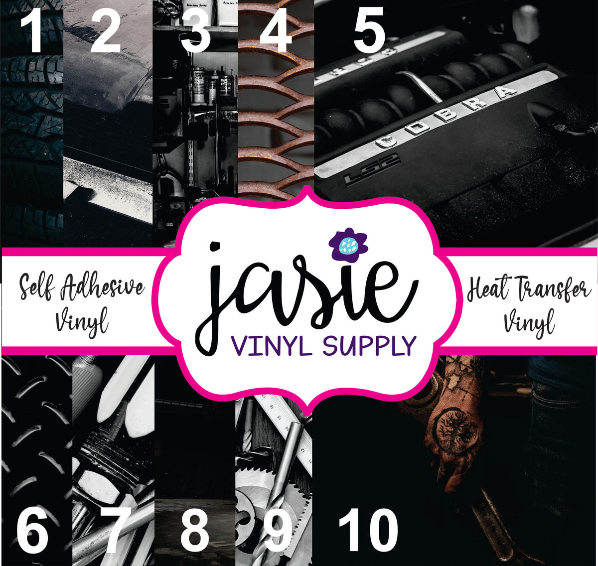 Mechanic Printed Vinyl