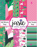 Dinosaur Girl Printed Vinyl