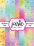 Unicorn Glitter Printed Vinyl