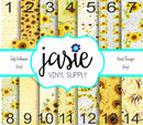 Sunflower Patterned Vinyl