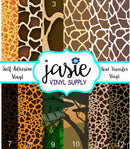 Giraffe Printed Vinyl