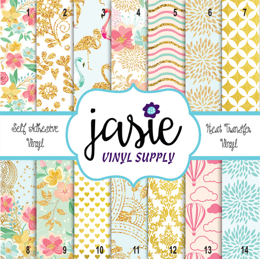 Summer Blossom Printed Vinyl