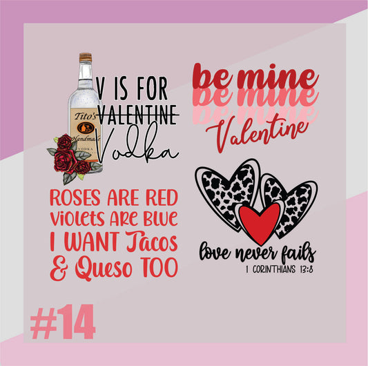 Valentines Day Gang Sheet #14