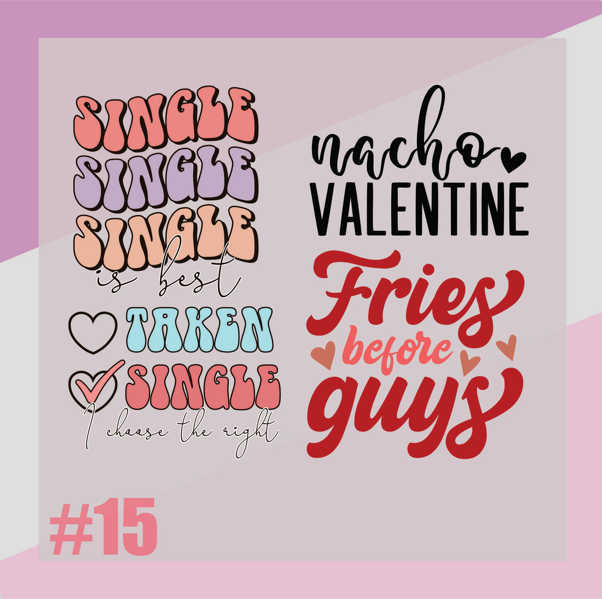 Valentines Day Gang Sheet #15