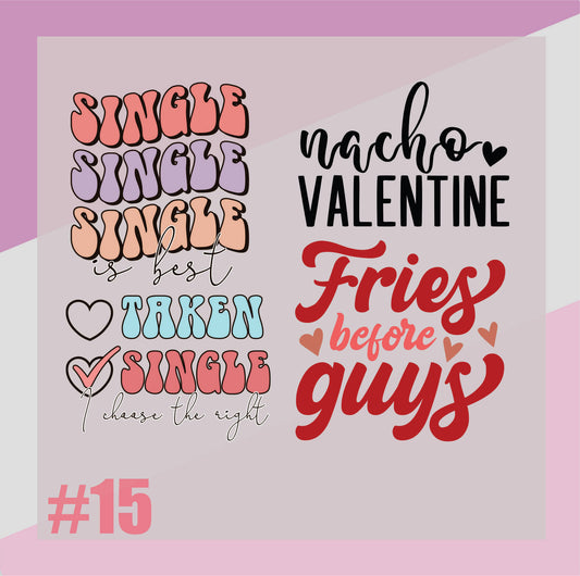 Valentines Day Gang Sheet #15
