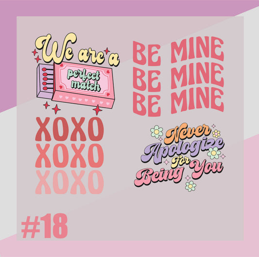 Valentines Day Gang Sheet #18