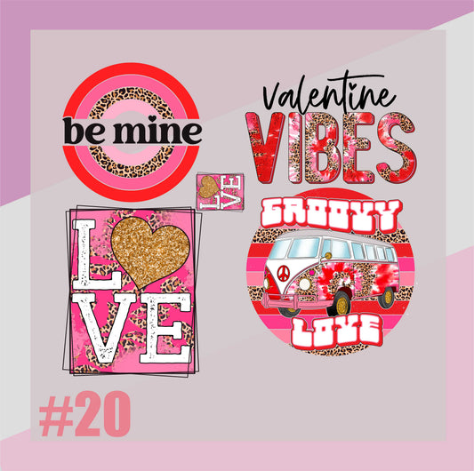 Valentines Day Gang Sheet #20