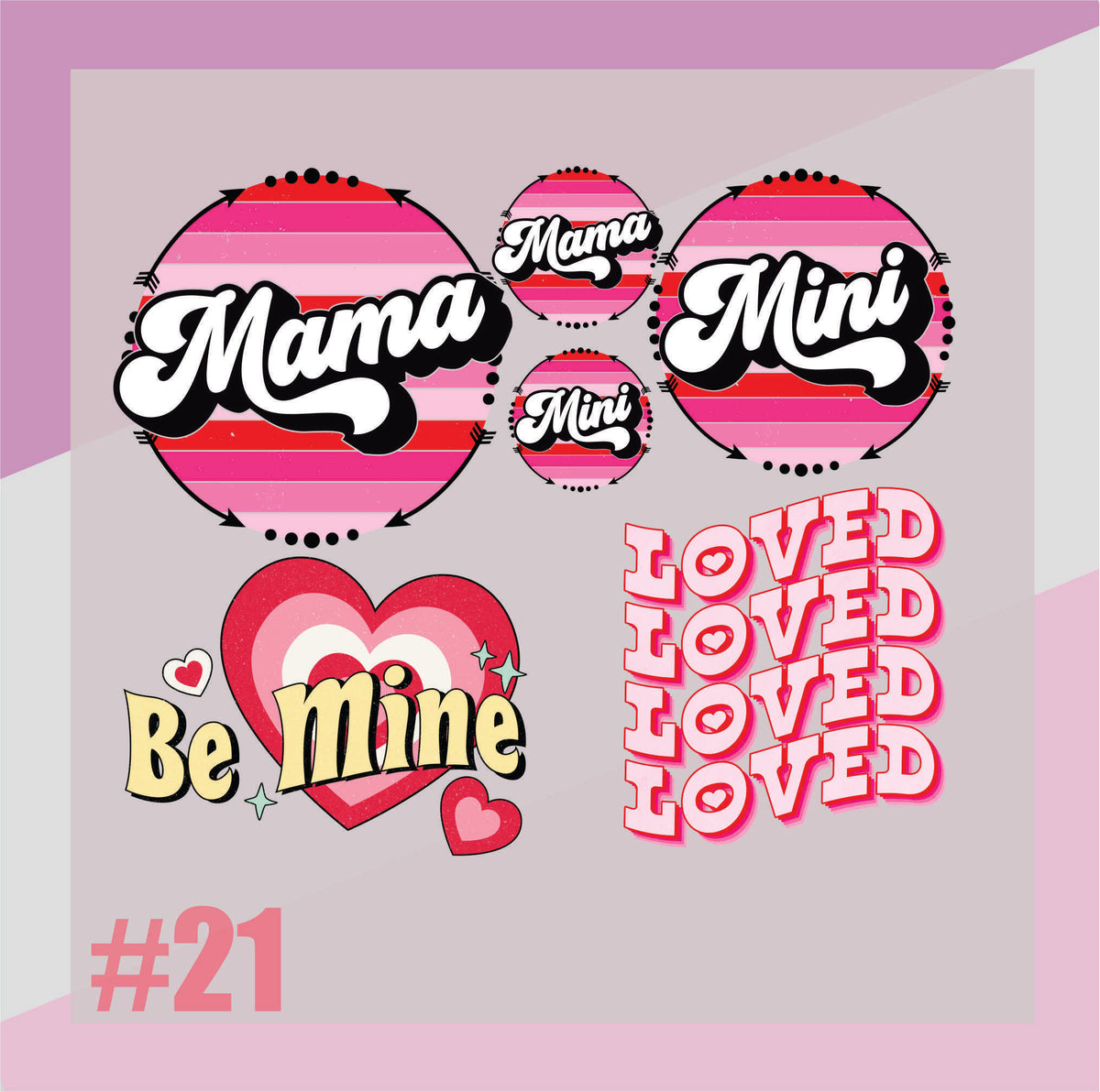 Valentines Day Gang Sheet #21