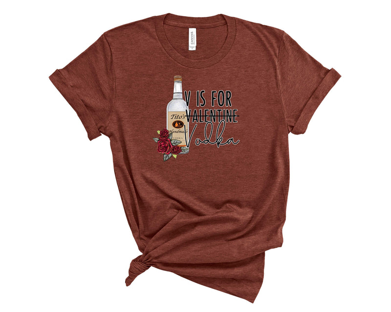 V is for Vodka - Graphic Tee