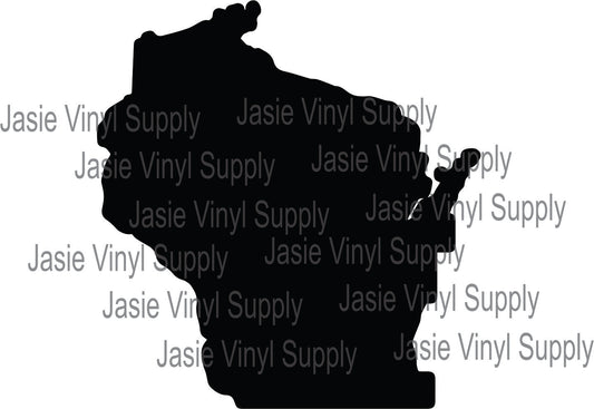 Acrylic-Wisconsin Keychain
