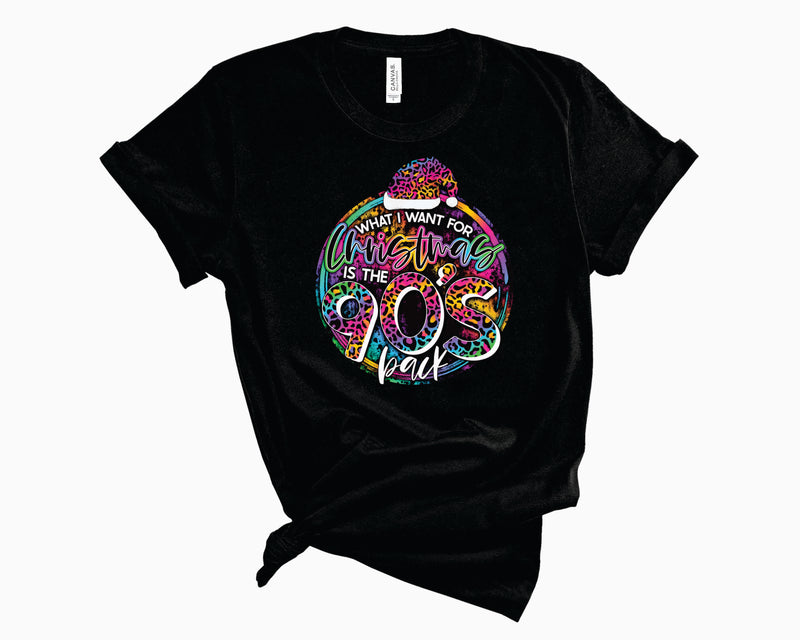 What I Want For Christmas Is The 90s- Graphic Tee