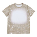 Polyester Bleach T-Shirt - Sand