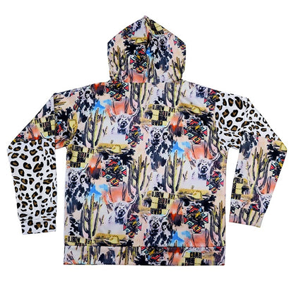 Polyester Bleach Hoodie - Ain't My First Rodeo