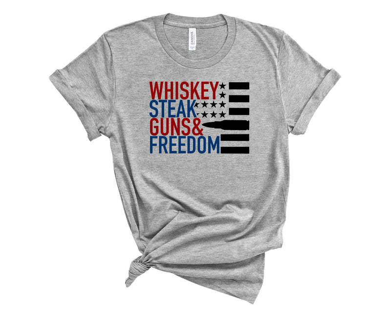 Whiskey Steak Freedom - Graphic Tee