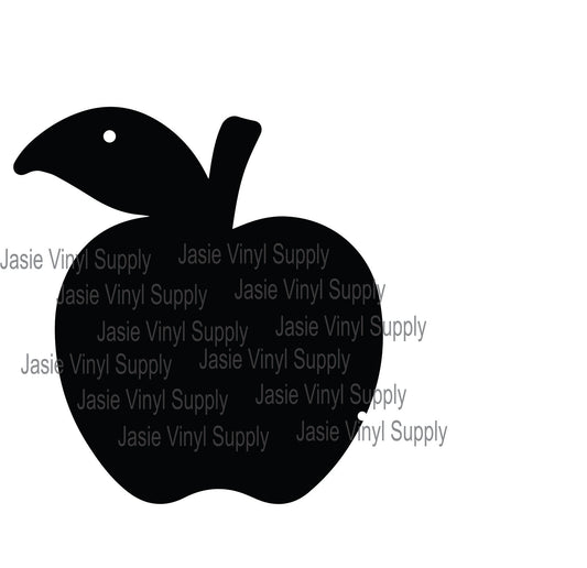 Acrylic -Apple #2 Keychain