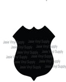 Acrylic- Police Badge Keychain