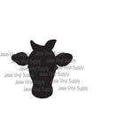 Acrylic-Cow with Bandana Keychain