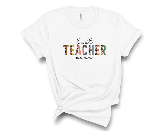 best teacher half leopard - Transfer