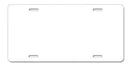 White Licenses Plate